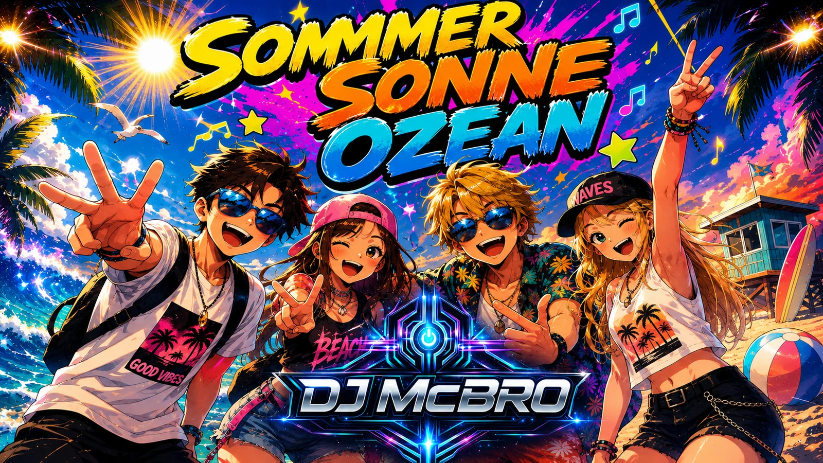 Sommer Sonne Ozean